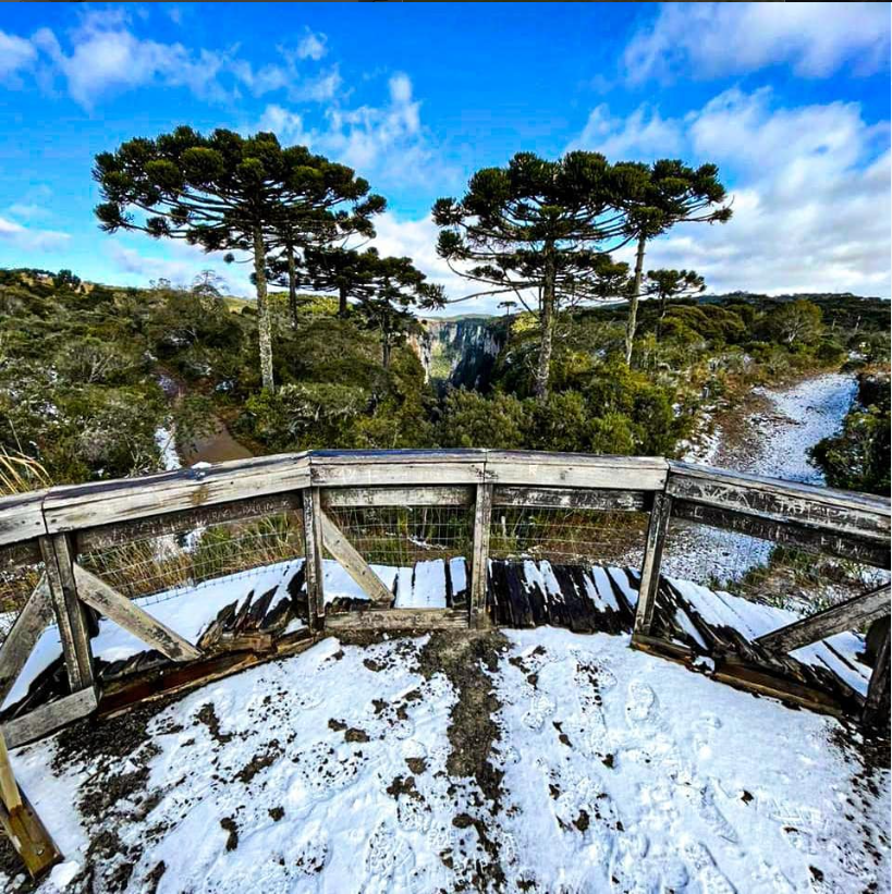 Chalé A-frame exterior